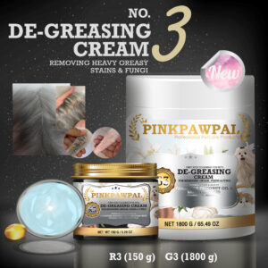 De-greasing cream for pets by pinkpawpal