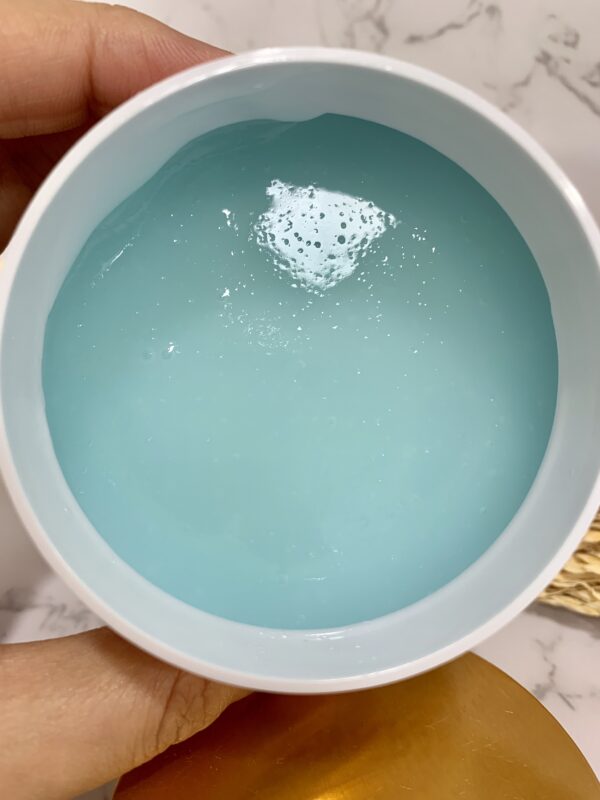 pinkpawpal de-greasing cream light blue paste